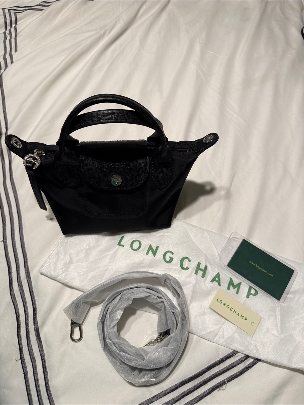 Longchamp Le Pliage Neo XS Shoulder Tote Bag